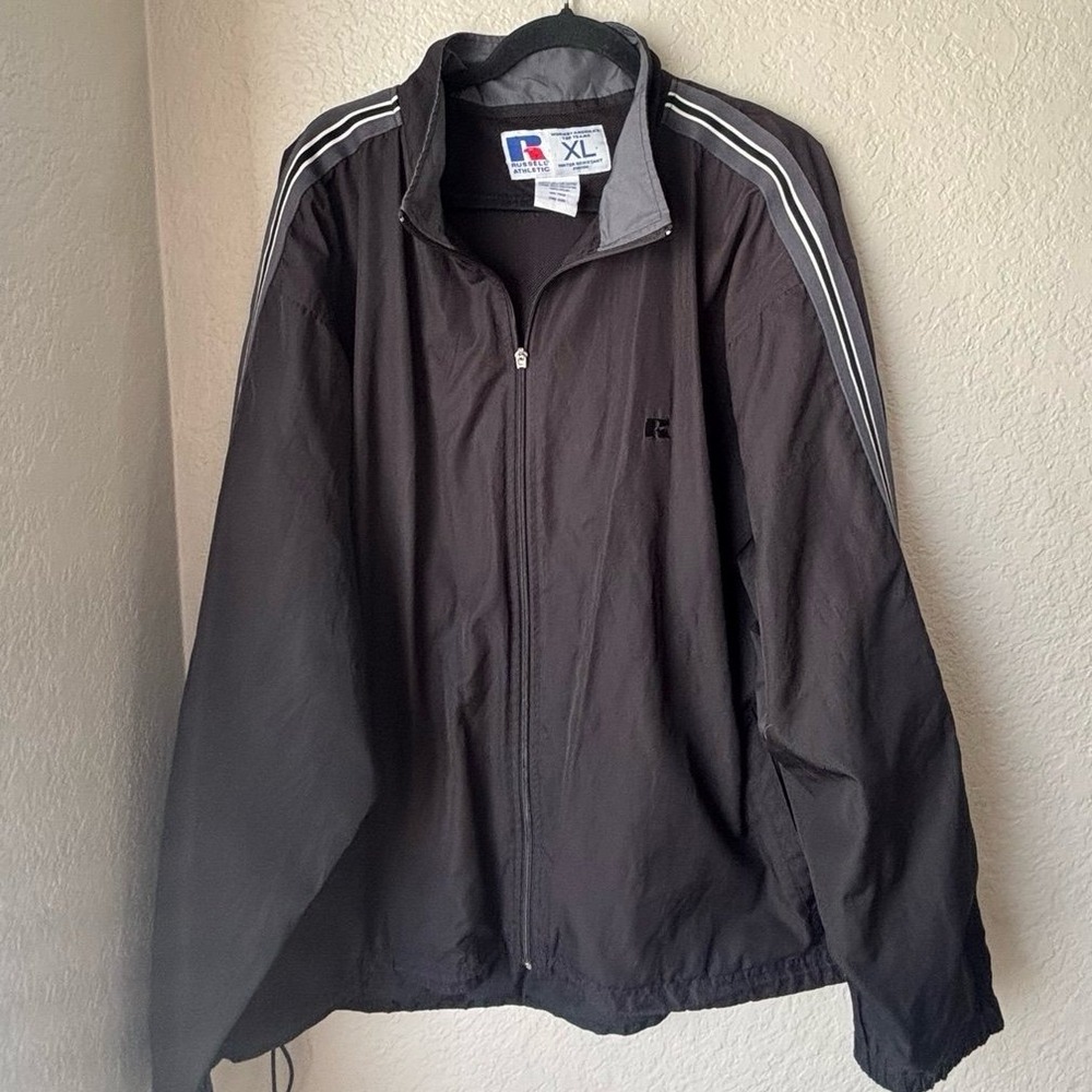 Russell Athletic XL long sleeve zippered performance jacket